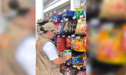Vigilancia sanitaria de expendio de dulces en el Valle