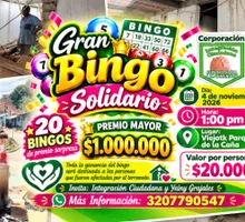 Bingo para ayudar a los damnificados invisibles del terremoto en Cali, necesitan apoyo