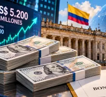 Colombia consigue US$5.200 millones en los mercados internacionales