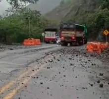 Emergencia vial en vía hacia Buenaventura