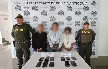 Imagen de  Capturaron a tres mujeres que, al parecer, utilizaban escopolamina para robar celulares en San José de la Montaña