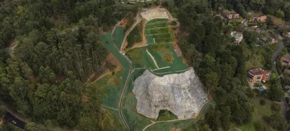 Imagen de Terminaron las obras de estabilización del talud en Los Balsos