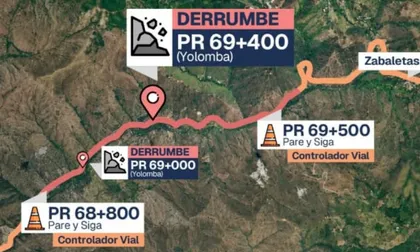 Actualizan Plan de Manejo de Tráfico en el sector La Yolomba en vía Buga- Buenaventura