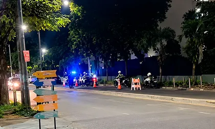 Agentes de tránsito en Cali fueron atacados a piedra durante un operativo contra piques ilegales: esto ocurrió