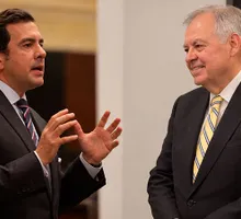 Sale Rodrigo Lara del Ministerio del Interior; Alejandro Ordóñez lo reemplazará