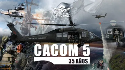 Imagen de Cacom 5 conmemora 35 años de historia con más de 1 900 horas de vuelo y 156 vidas salvadas en 2026