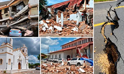 Terremoto en Panamá: reportan heridos, edificios colapsados y decenas de réplicas