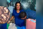 Imagen de “Dios nos eligió”: Padre de los primeros cuatrillizos varones idénticos que nacerían en Colombia. El embarazo es riesgoso