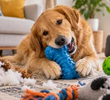 Juguetes resistentes para perros destructores
