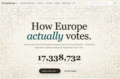 Imagen de EuropeScope acerca la toma de decisiones de la Unión Europea a la ciudadanía