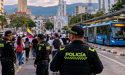Marchas en Cali este 14 de octubre: conozca el recorrido de la movilización y el operativo de 1.200 policías