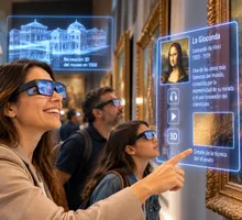 AI glasses para accesibilidad en museos