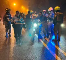 Volvieron los piques ilegales al kilómetro 18: autoridades intensifican operativos en la vía al mar y denuncian amenazas contra agentes