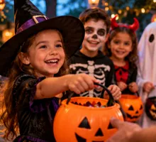 ¿Por qué los niños dicen “dulce o truco” en Halloween?