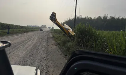 Avioneta de fumigación se accidentó en Puerto Tejada