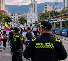 Marchas en Cali este 14 de octubre: conozca el recorrido de la movilización y el operativo de 1.200 policías