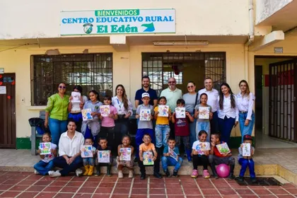 Imagen de CEO y empresas aliadas comenzaron en Granada la entrega de instrumentos musicales para 308 escuelas de Antioquia