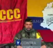 Alias Marlon reaparece en video y amenaza con atacar peajes en Colombia: esto dijo el cabecilla de las disidencias