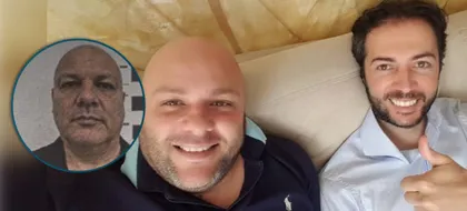 Imagen de Esta es la foto de Miguel Quintero, hermano de Daniel Quintero, siendo reseñado antes de cumplir casa por cárcel