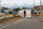 Imagen de Murió una mujer tras el volcamiento de un bus en Medellín que iba de peregrinación a Guarne