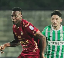 Nacional y Tolima empatan 0-0 en Liga BetPlay