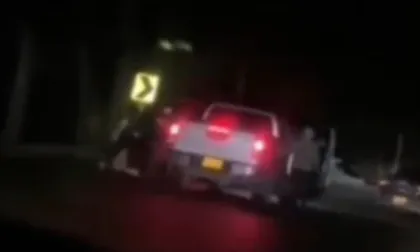 Hombres armados hurtaron una camioneta en la vía Panamericana, descartan secuestro